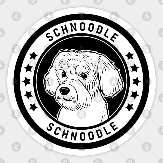 Schnoodle Fan Gift Schnoodle Sticker TeePublic